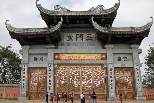 Poort Buddha Prayer Tempel.