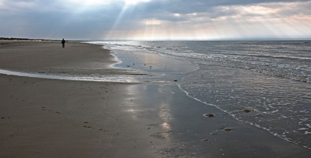 Het strand van Ameland