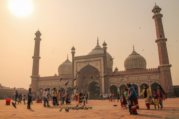 De Vrijdagmoskee van New Delhi