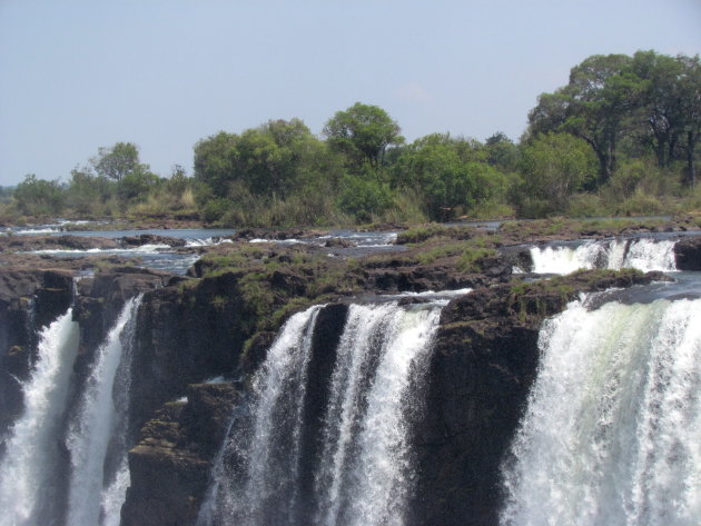 Victoria Falls bij laag water
