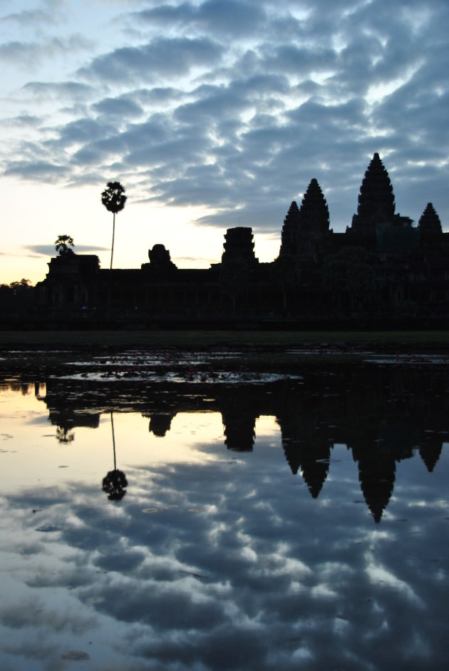 Zonsopkomst bij Angkor Wat