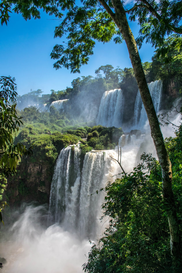 De prachtige Iguazu watervallen
