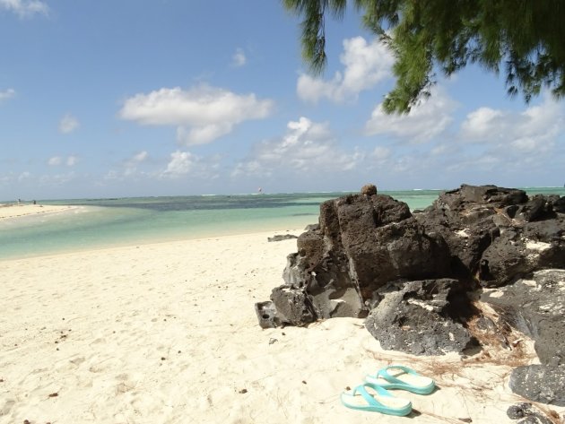 Flipflops zijn overdressed op Ile aux Cerfs