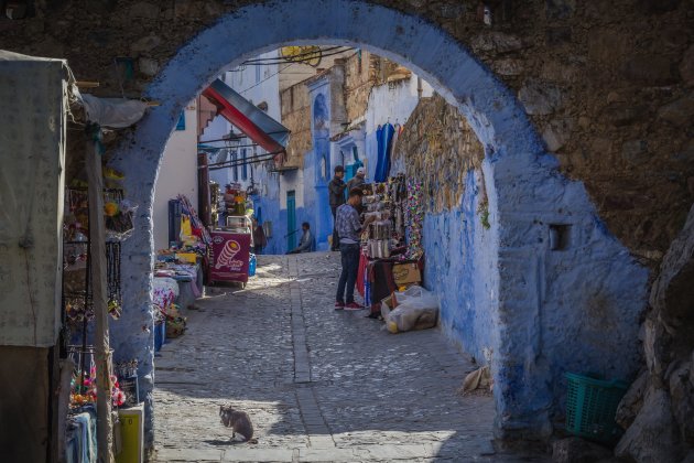 Het centrum van Chefchaouen