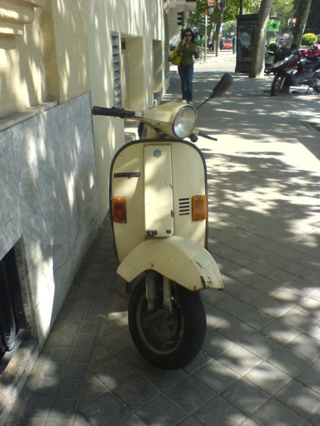 Vespa in Madrid