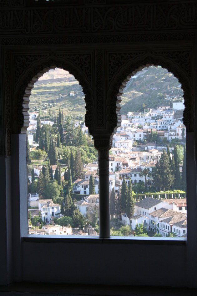 Granada vanuit het Alhambra