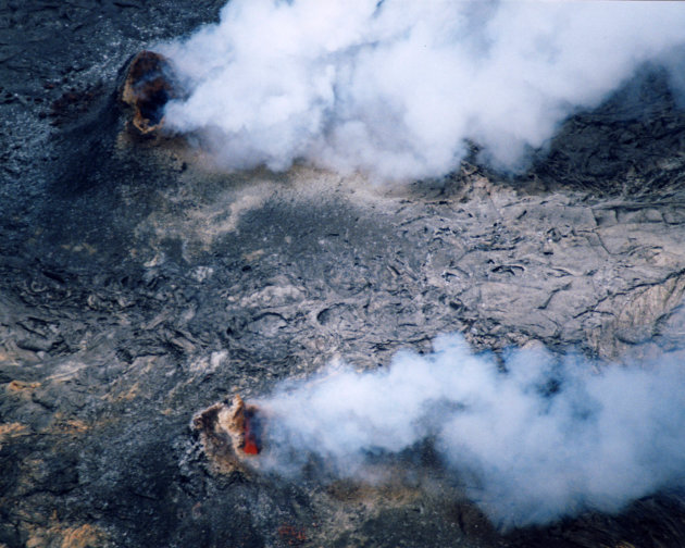 Kilauea actieve vulkaan Hawaii