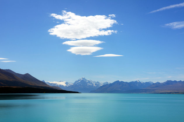 Abstract Lake Tekapo