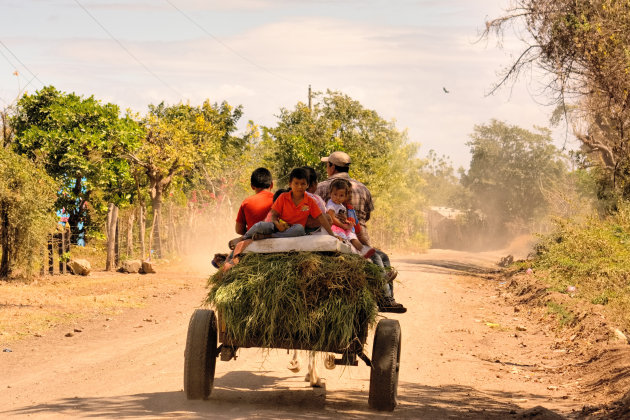 vaak "het" vervoer in Nicaragua