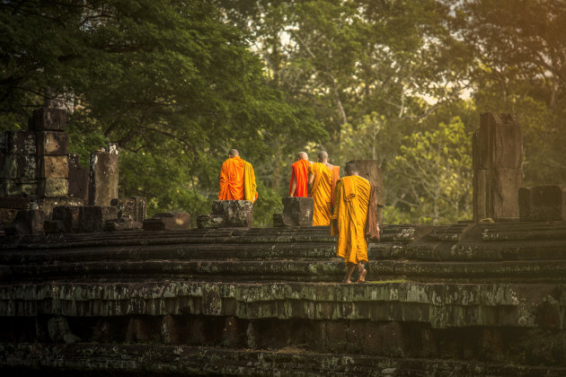 Siem Riep (Cambodja) alleen nog vroeg in de morgen