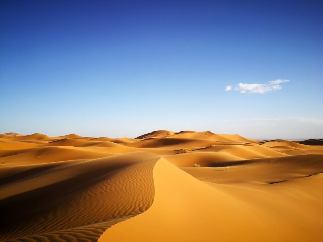 De rust opzoeken in de Sahara