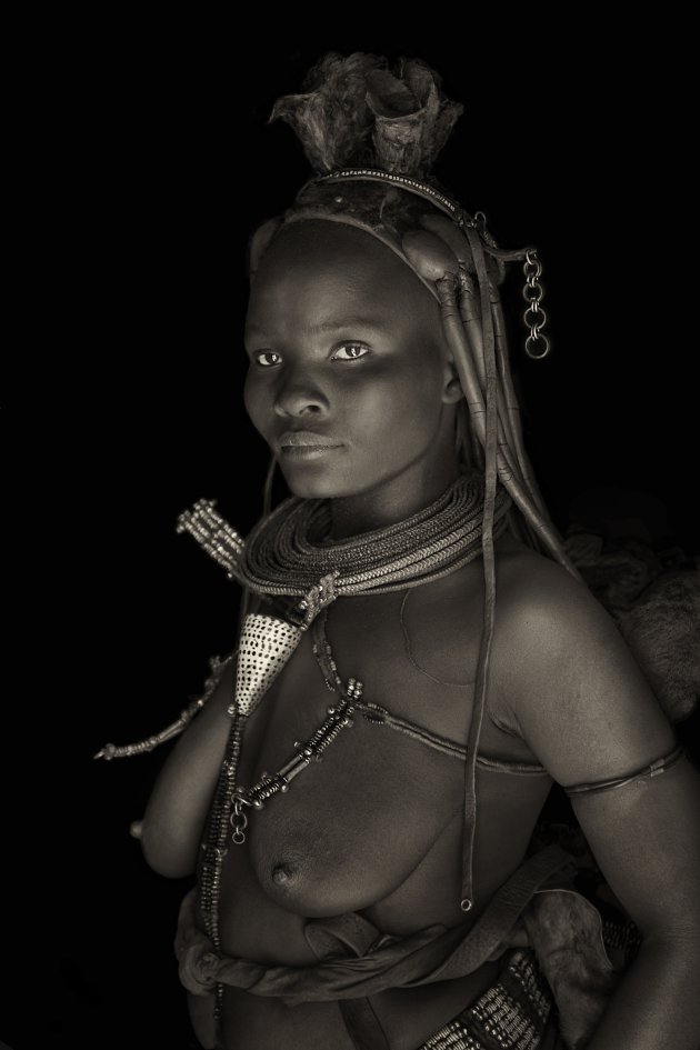 Himba vrouw