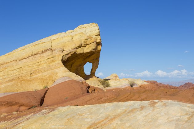 Fire Canyon Arch in het Valley of Fire S.P.