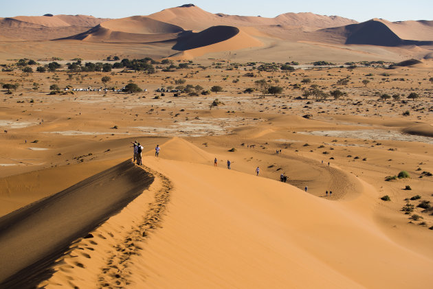 uitzicht bij Deadvlei