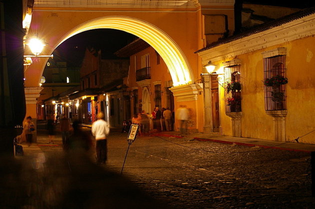 Antigua by night