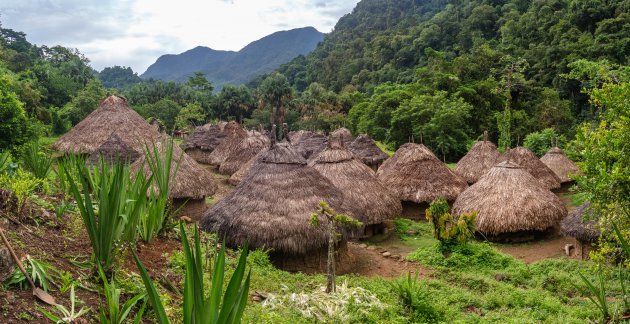 Indianendorp in Colombia