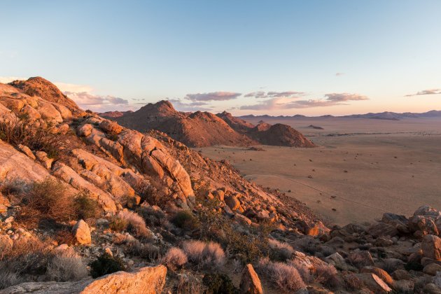 Zonsondergang nabij Klein Aus Vista