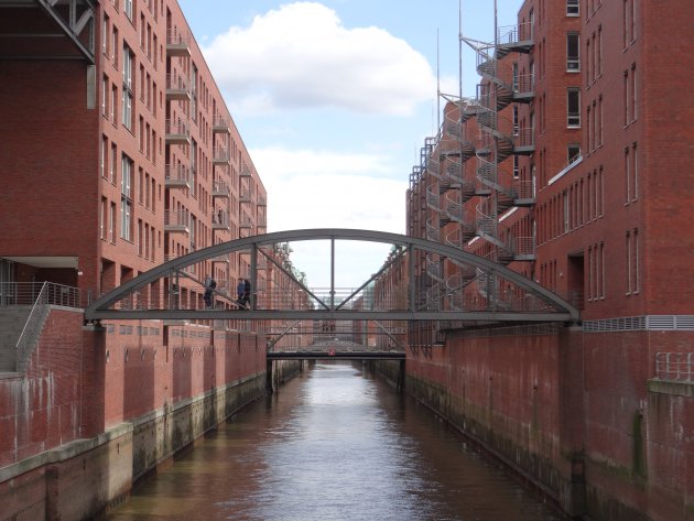 Relaxt wandelen in Hamburgs Speicherstadt