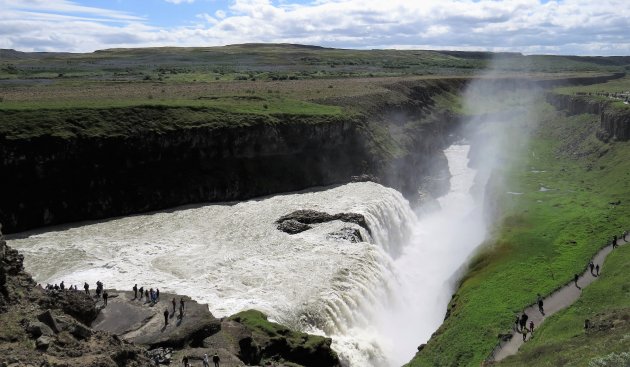 boven de Gullfoss