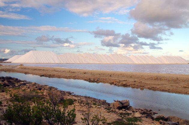 Zoutwinning op Bonaire