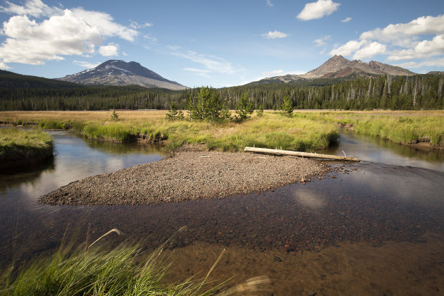 touren over de Cascades Lakes scenic byway