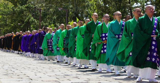 Ceremonie in Nara