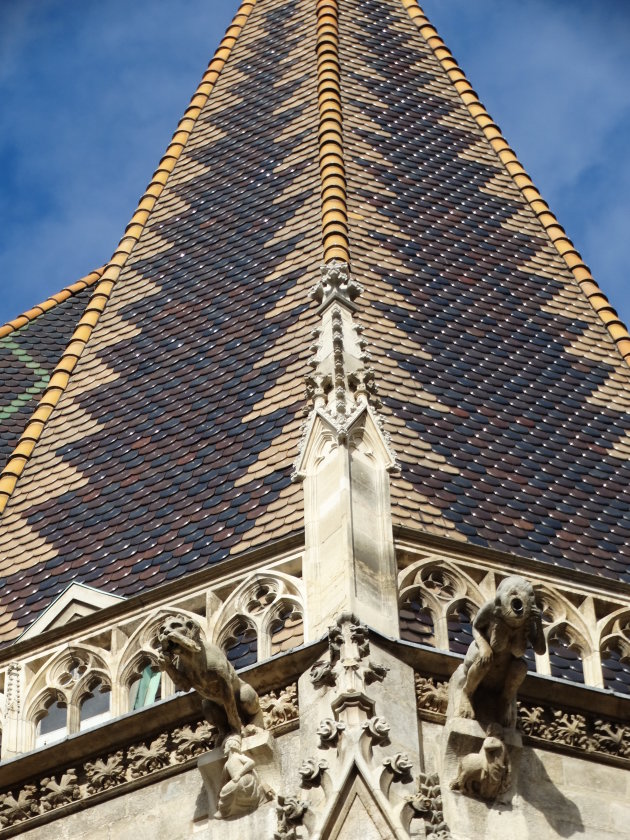 Waterspuwers op Stephansdom