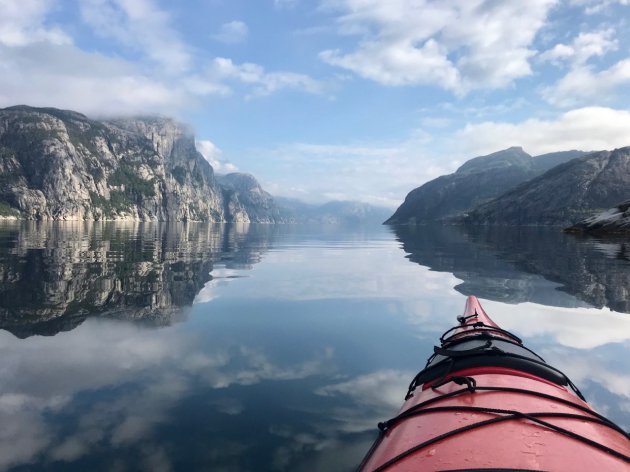 Prekistolen vanaf het water