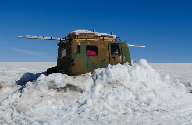 Overnachten op de Langjökull