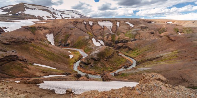 IJslandse Horseshoe Bend