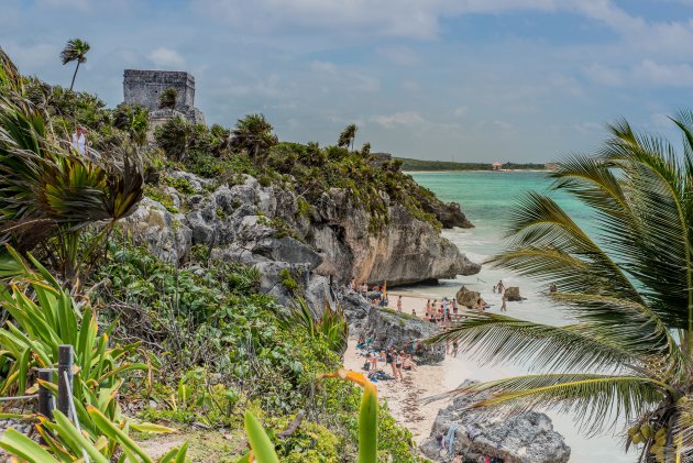 Unieke ruïnes in Tulum