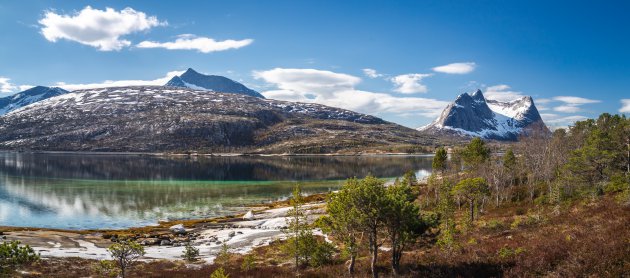 Opklaringen boven het Tysfjord