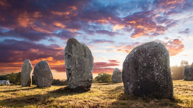 Menhirs in Bretange