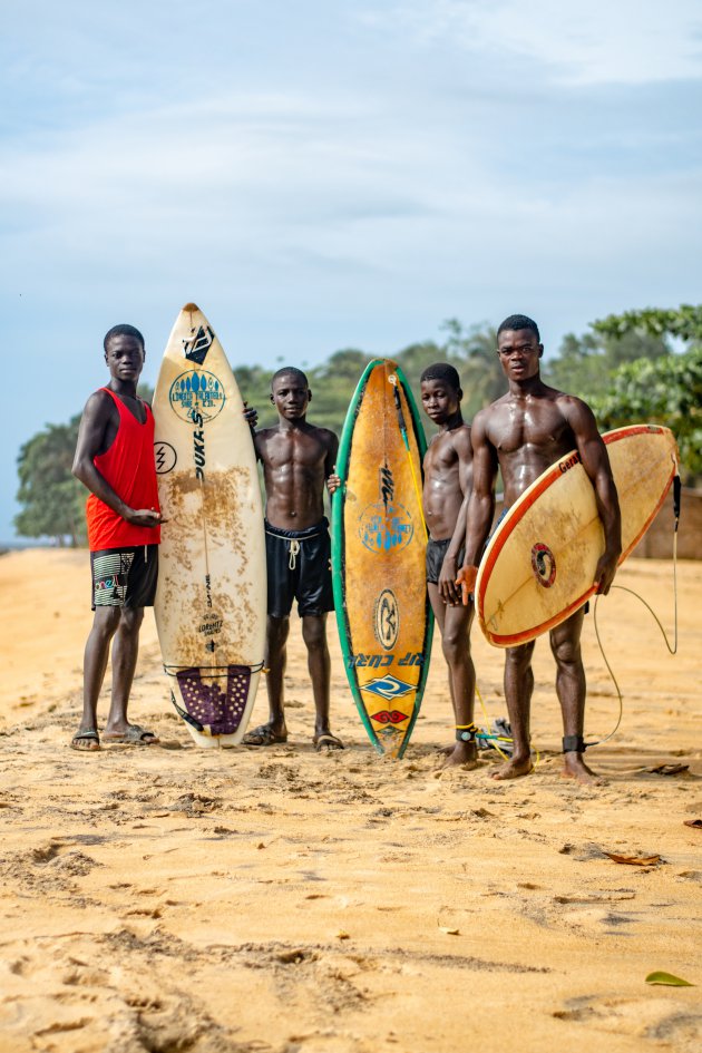 Surfen in Liberia