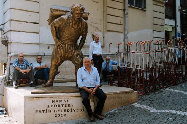 De Hamal Porters van de Fatih Belediyesi