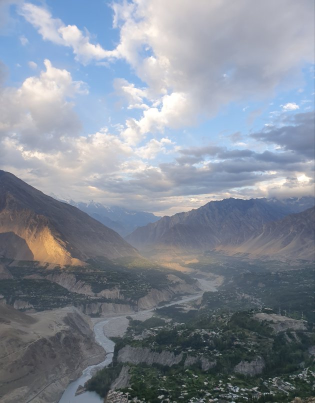 Zonsopgang karimabad