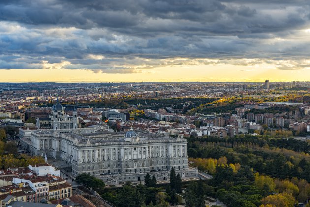 Rooftop uitzicht Madrid