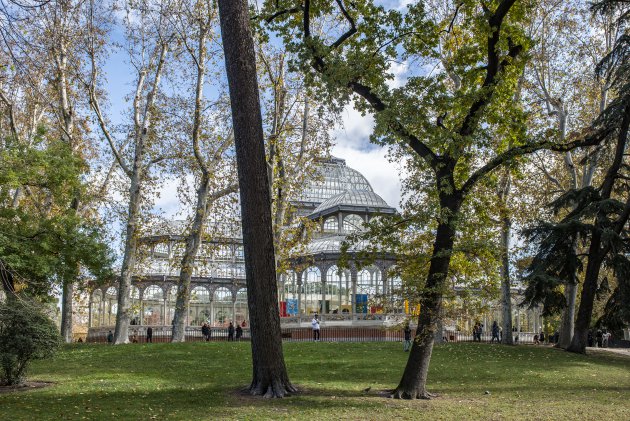 Kristalpaleis in het Retiropark