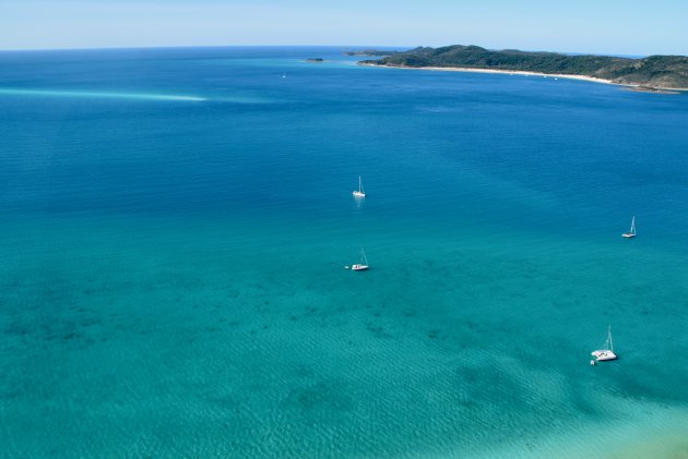 De paradijselijke Whitsundays