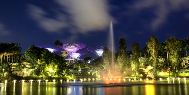 Singapore by night