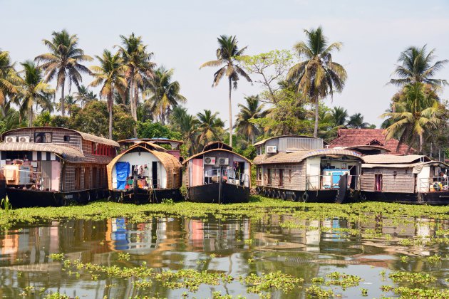 Woonboten in Backwaters