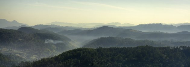 Prachtige landschappen vanuit de trein