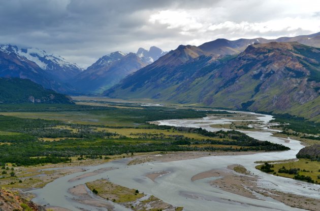 Fitz Roy hike route