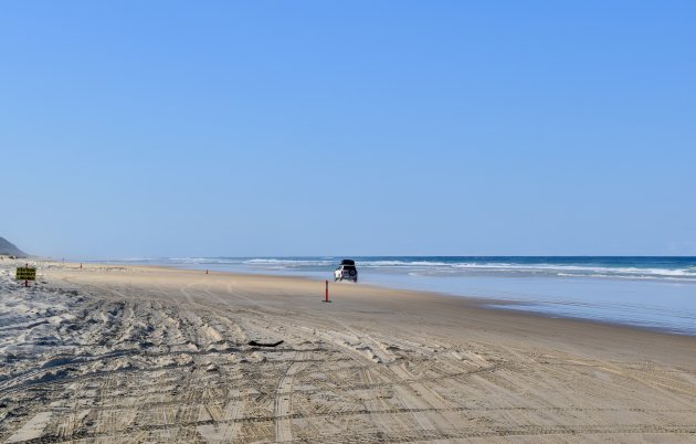 Per 4x4 over Fraser Island