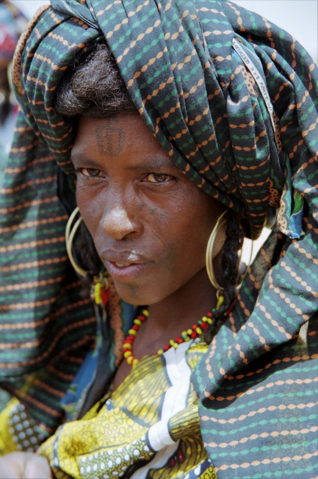 Wodaabe vrouw