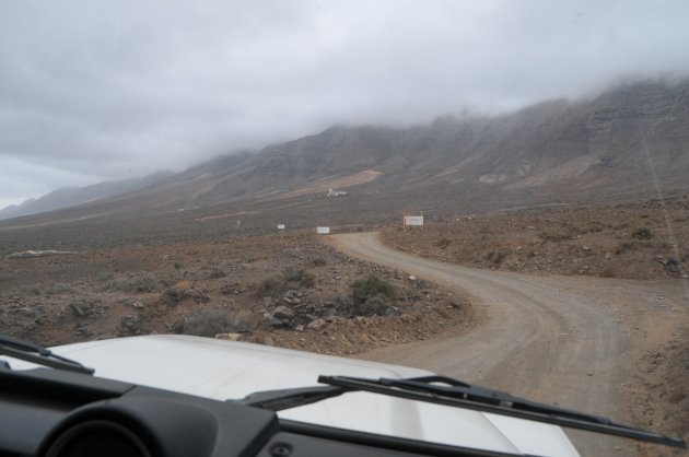 Op weg naar de mysterieuze 'Villa Winter' op Fuerteventura....