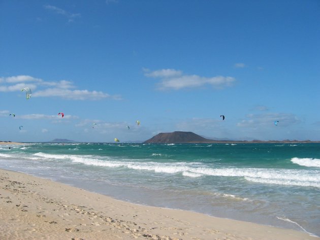 Kite surfing