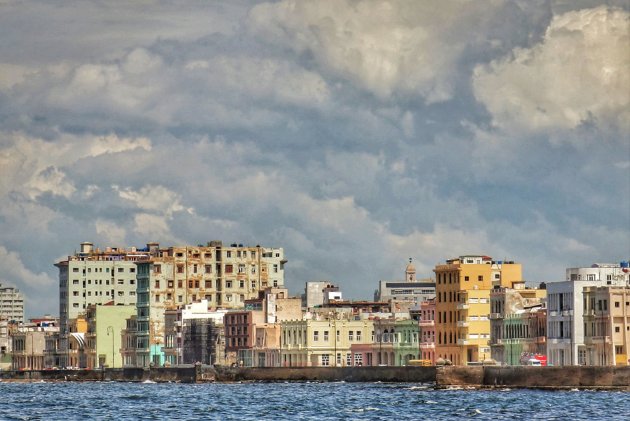 met zicht op de Malecon en Havana