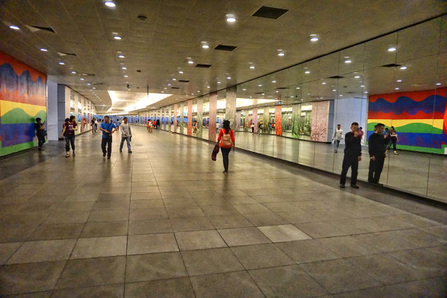 Metrostation in Singapore