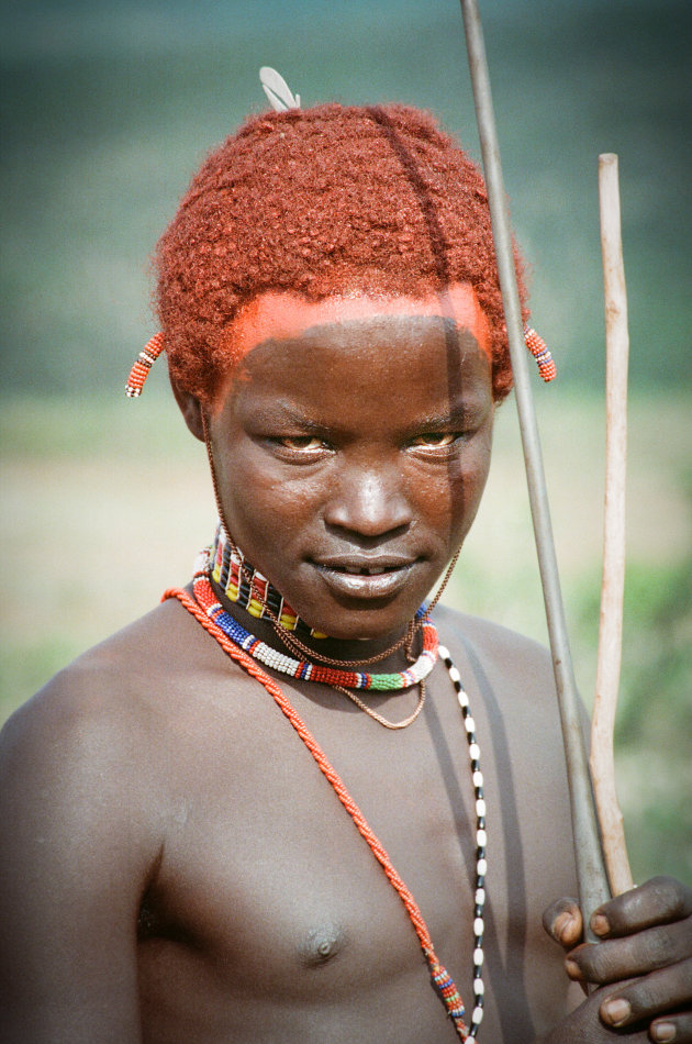 Kenia onderweg naar Maralal